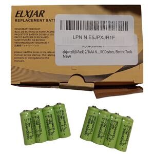 Ni-Mh AAA Cell Batteries NEW 8 Batteries 1.2 V For RC Devices Electric Tools Etc